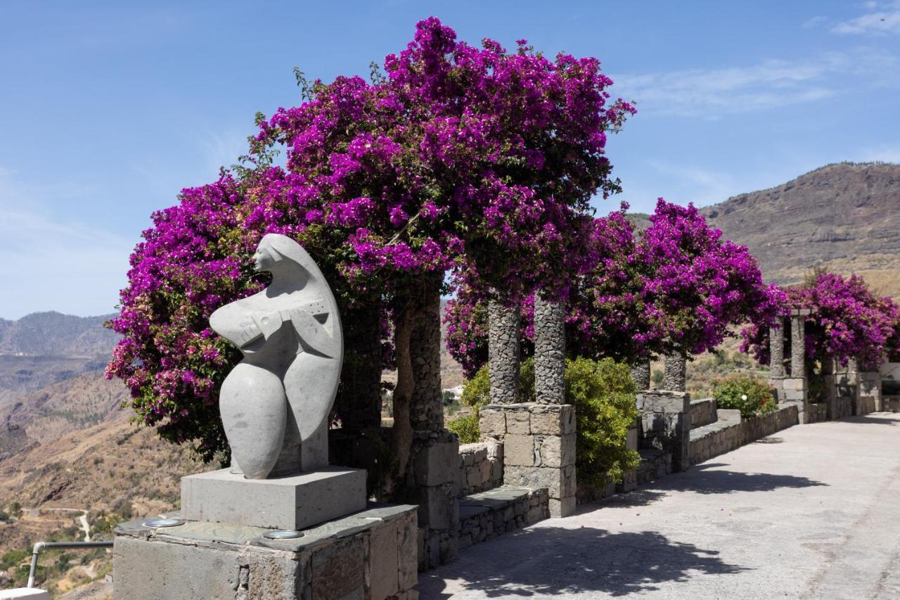 Casa Maria With Roque Nublo View Apartment Tejeda  Bagian luar foto