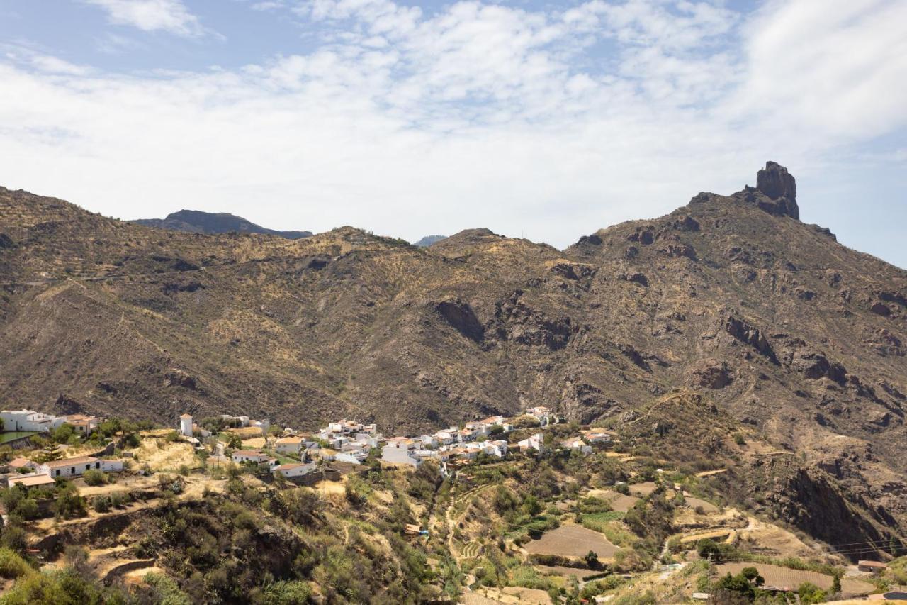 Casa Maria With Roque Nublo View Apartment Tejeda  Bagian luar foto